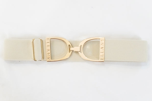 Buttercream - 1.5" Gold Stirrup Elastic Belt